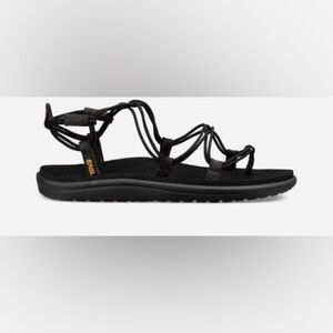 Teva Voya Infinity black slingback sandals